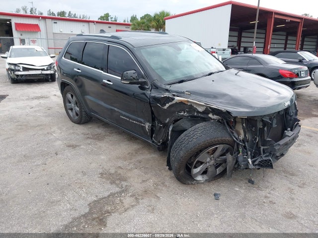 2016 Jeep Grand Cherokee Overland მანქანა იყიდება აუქციონზე, vin: 1C4RJFCT5GC312255, აუქციონის ნომერი: 46226607