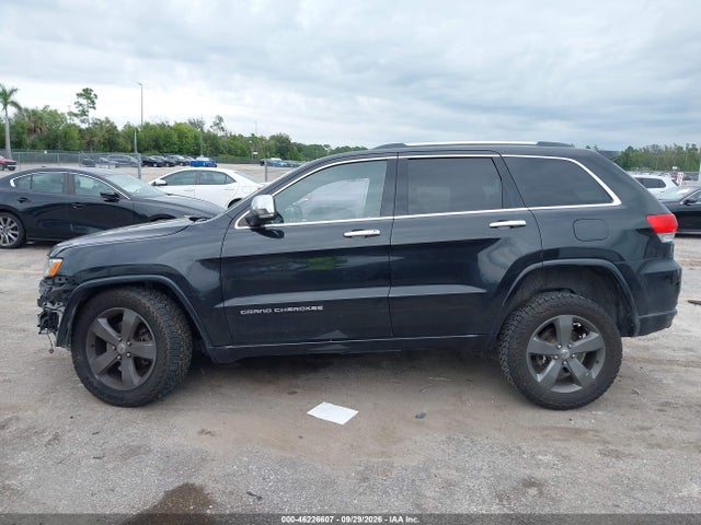 2016 Jeep Grand Cherokee Overland მანქანა იყიდება აუქციონზე, vin: 1C4RJFCT5GC312255, აუქციონის ნომერი: 46226607
