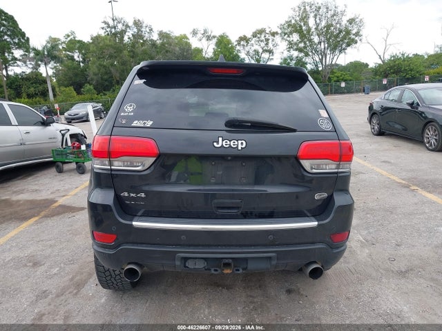 2016 Jeep Grand Cherokee Overland მანქანა იყიდება აუქციონზე, vin: 1C4RJFCT5GC312255, აუქციონის ნომერი: 46226607