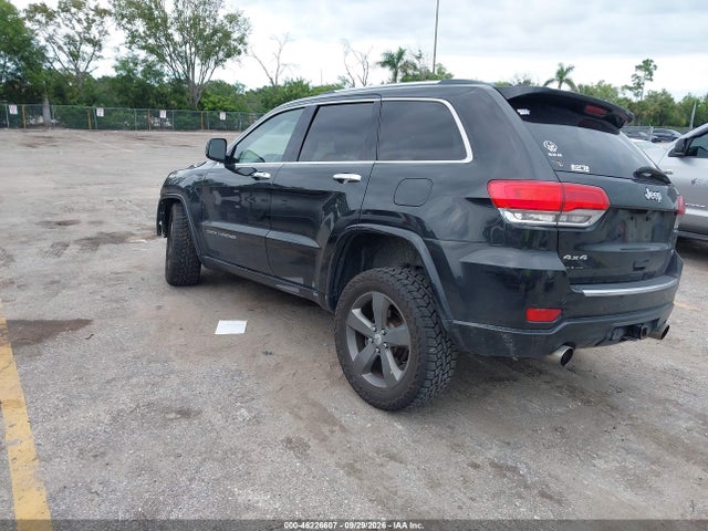 2016 Jeep Grand Cherokee Overland მანქანა იყიდება აუქციონზე, vin: 1C4RJFCT5GC312255, აუქციონის ნომერი: 46226607