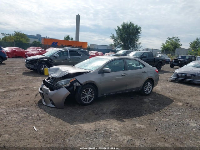46226637 :رقم المزاد ، 2T1BURHE1FC305121 vin ، 2015 Toyota Corolla Le Premium مزاد بيع