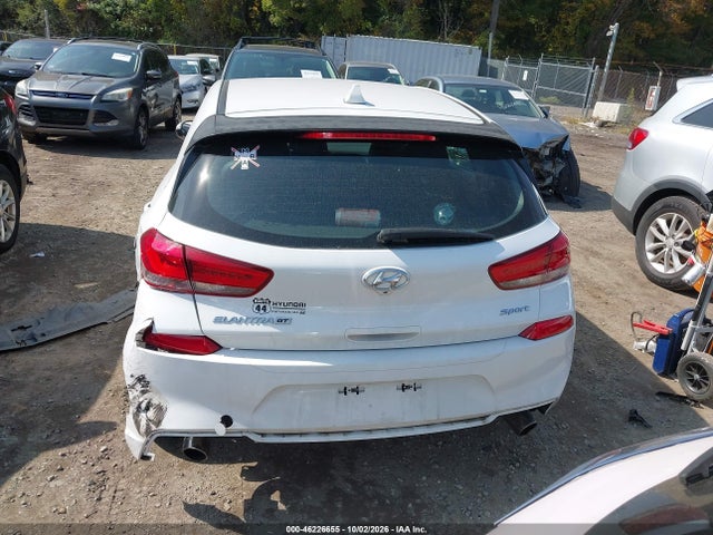 Aukcja sprzedaży 2018 Hyundai Elantra Gt Sport, vin: KMHH55LC3JU077863, numer aukcji: 46226655