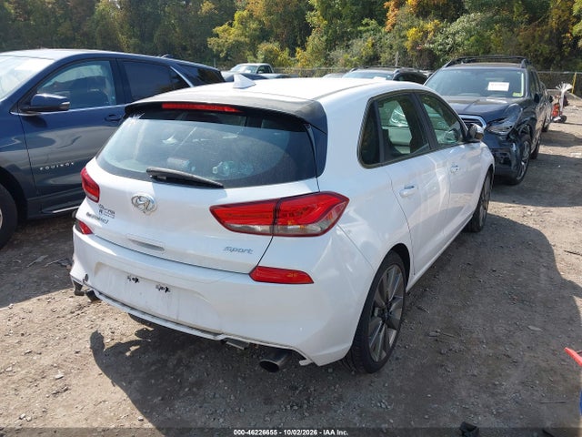 Aukcja sprzedaży 2018 Hyundai Elantra Gt Sport, vin: KMHH55LC3JU077863, numer aukcji: 46226655