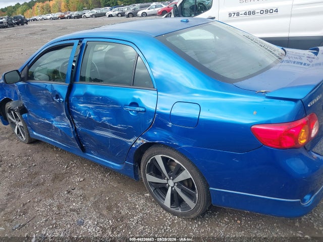 46226663 :رقم المزاد ، 1NXBU40E19Z082838 vin ، 2009 Toyota Corolla S مزاد بيع