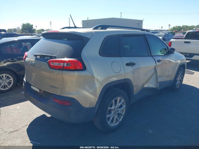 Продаж на аукціоні авто 2015 Jeep Cherokee Sport, vin: 1C4PJLAB3FW660732, номер лоту: 46226770
