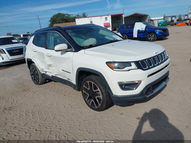 Продаж на аукціоні авто 2018 Jeep Compass Limited 4x4, vin: 3C4NJDCB5JT402172, номер лоту: 46226773