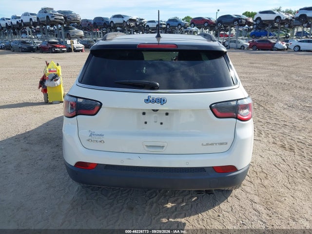 Продаж на аукціоні авто 2018 Jeep Compass Limited 4x4, vin: 3C4NJDCB5JT402172, номер лоту: 46226773