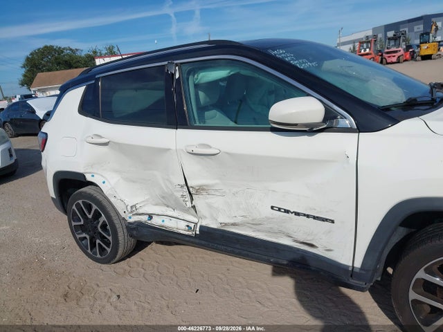 Продаж на аукціоні авто 2018 Jeep Compass Limited 4x4, vin: 3C4NJDCB5JT402172, номер лоту: 46226773
