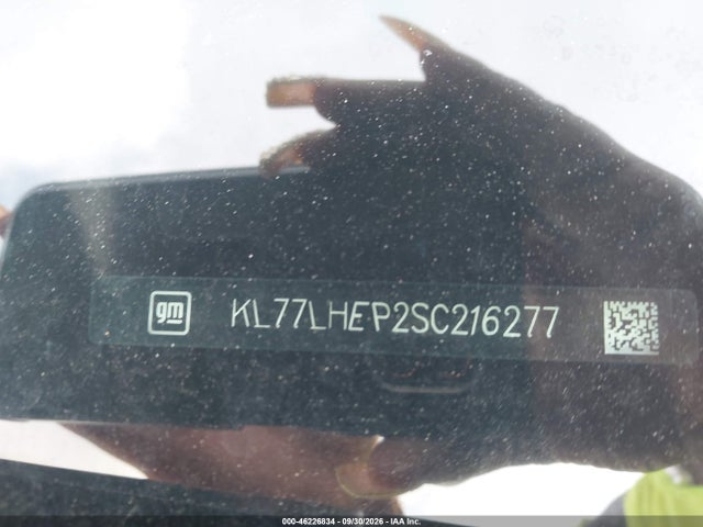 KL77LHEP2SC216277 Chevrolet Trax Fwd Lt