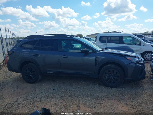 2025 Subaru Outback Onyx Edition მანქანა იყიდება აუქციონზე, vin: 4S4BTALC6S3182117, აუქციონის ნომერი: 46226888