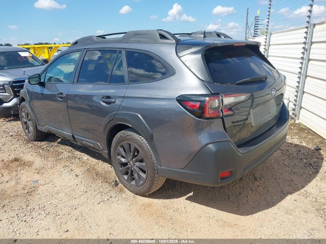 2025 Subaru Outback Onyx Edition მანქანა იყიდება აუქციონზე, vin: 4S4BTALC6S3182117, აუქციონის ნომერი: 46226888