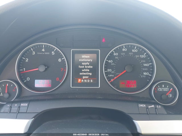 Aukcja sprzedaży 2006 Audi A4 3.2, vin: WAUEG78EX6A009198, numer aukcji: 46226949