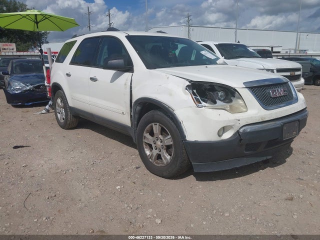 Auction sale of the 2010 Gmc Acadia Sle, vin: 1GKLRLED9AJ133436, lot number: 46227133