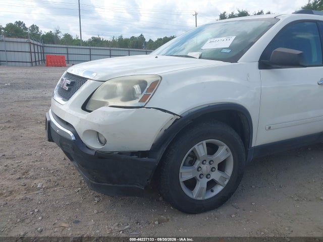Aukcja sprzedaży 2010 Gmc Acadia Sle, vin: 1GKLRLED9AJ133436, numer aukcji: 46227133