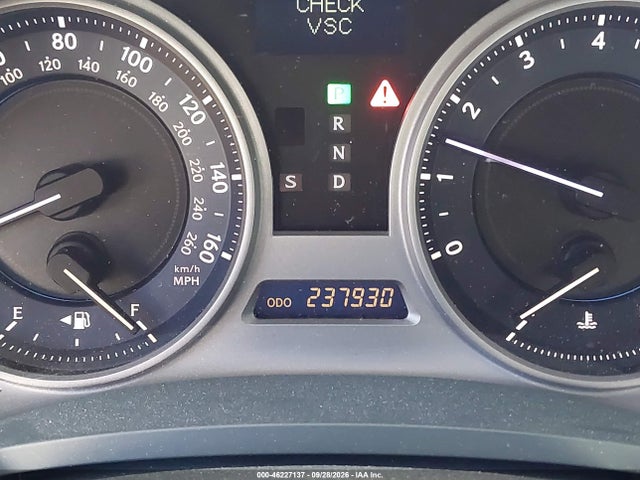 2008 Lexus Is 250 მანქანა იყიდება აუქციონზე, vin: JTHBK262385060195, აუქციონის ნომერი: 46227137