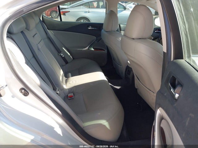 2008 Lexus Is 250 მანქანა იყიდება აუქციონზე, vin: JTHBK262385060195, აუქციონის ნომერი: 46227137