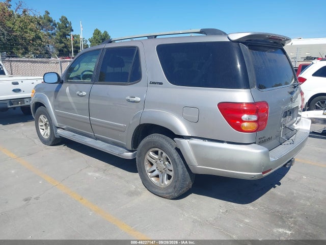 2003 Toyota Sequoia Limited V8 მანქანა იყიდება აუქციონზე, vin: 5TDBT48AX3S189620, აუქციონის ნომერი: 46227147