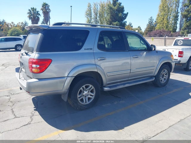 2003 Toyota Sequoia Limited V8 მანქანა იყიდება აუქციონზე, vin: 5TDBT48AX3S189620, აუქციონის ნომერი: 46227147