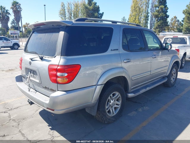 2003 Toyota Sequoia Limited V8 მანქანა იყიდება აუქციონზე, vin: 5TDBT48AX3S189620, აუქციონის ნომერი: 46227147