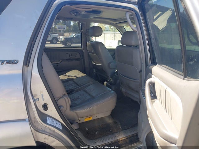 2003 Toyota Sequoia Limited V8 მანქანა იყიდება აუქციონზე, vin: 5TDBT48AX3S189620, აუქციონის ნომერი: 46227147