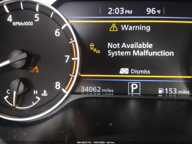 1N4BL4DV0SN381115 Nissan Altima Sv Fwd