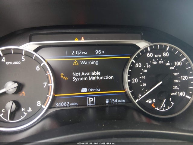 1N4BL4DV0SN381115 Nissan Altima Sv Fwd