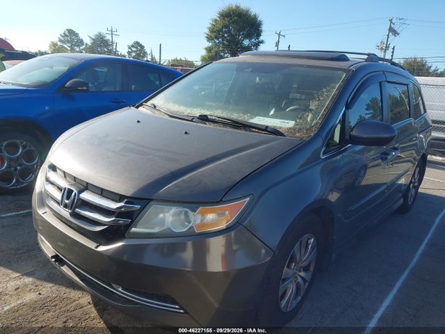 Продажа на аукционе авто 2014 Honda Odyssey Ex-l, vin: 5FNRL5H64EB017090, номер лота: 46227155