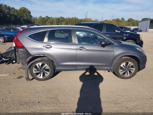 2015 Honda Cr-v Touring მანქანა იყიდება აუქციონზე, vin: 5J6RM4H96FL078063, აუქციონის ნომერი: 46227175