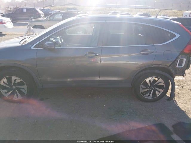 2015 Honda Cr-v Touring მანქანა იყიდება აუქციონზე, vin: 5J6RM4H96FL078063, აუქციონის ნომერი: 46227175