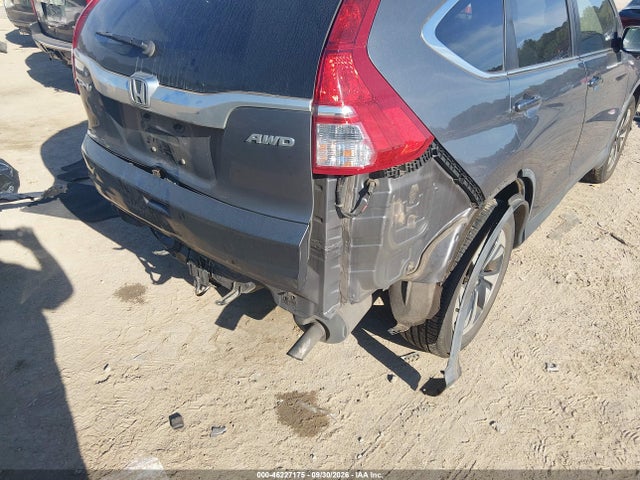 2015 Honda Cr-v Touring მანქანა იყიდება აუქციონზე, vin: 5J6RM4H96FL078063, აუქციონის ნომერი: 46227175