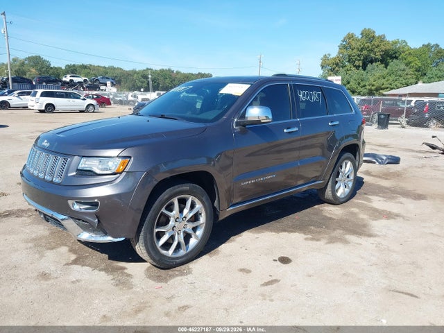 2016 Jeep Grand Cherokee Summit მანქანა იყიდება აუქციონზე, vin: 1C4RJFJT9GC360022, აუქციონის ნომერი: 46227187