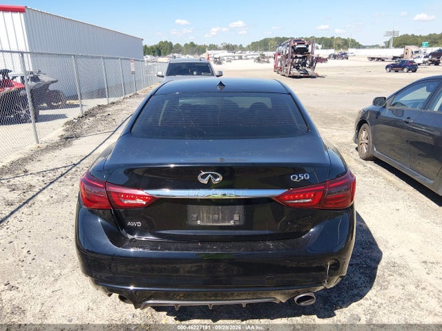 46227191 :رقم المزاد ، JN1EV7AR7KM559377 vin ، 2019 Infiniti Q50 3.0t Luxe مزاد بيع