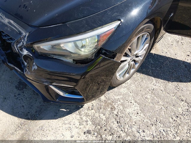 46227191 :رقم المزاد ، JN1EV7AR7KM559377 vin ، 2019 Infiniti Q50 3.0t Luxe مزاد بيع