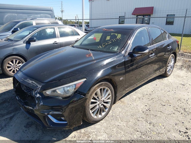 46227191 :رقم المزاد ، JN1EV7AR7KM559377 vin ، 2019 Infiniti Q50 3.0t Luxe مزاد بيع