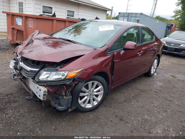 46227194 :رقم المزاد ، 19XFB2F94CE319872 vin ، 2012 Honda Civic Ex-l مزاد بيع