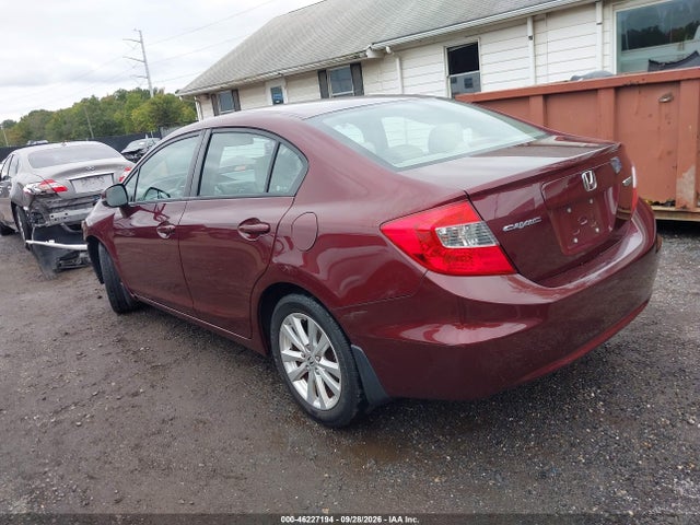 46227194 :رقم المزاد ، 19XFB2F94CE319872 vin ، 2012 Honda Civic Ex-l مزاد بيع