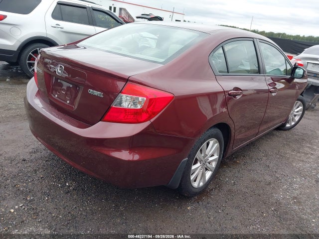 46227194 :رقم المزاد ، 19XFB2F94CE319872 vin ، 2012 Honda Civic Ex-l مزاد بيع