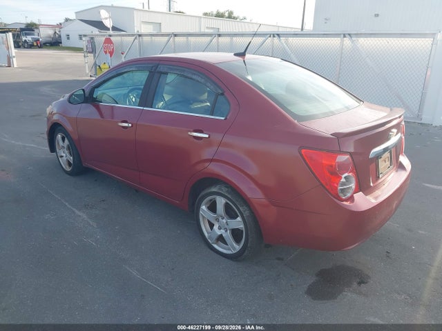Продаж на аукціоні авто 2013 Chevrolet Sonic Ltz Auto, vin: 1G1JE5SB0D4197552, номер лоту: 46227199