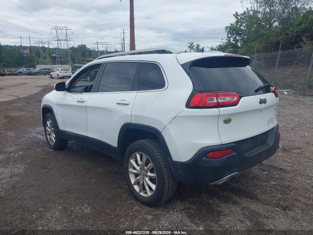 2015 Jeep Cherokee Limited მანქანა იყიდება აუქციონზე, vin: 1C4PJMDS3FW605604, აუქციონის ნომერი: 46227230