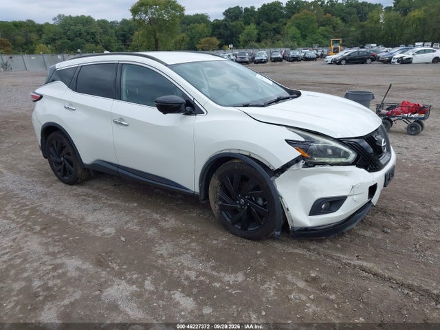 46227372 :رقم المزاد ، 5N1AZ2MH7JN192569 vin ، 2018 Nissan Murano Sl مزاد بيع