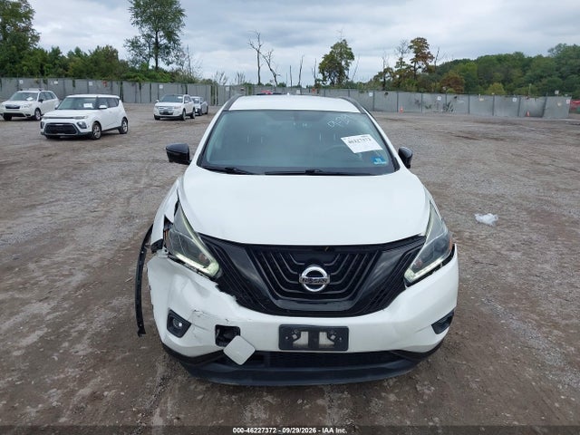 46227372 :رقم المزاد ، 5N1AZ2MH7JN192569 vin ، 2018 Nissan Murano Sl مزاد بيع