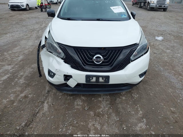 46227372 :رقم المزاد ، 5N1AZ2MH7JN192569 vin ، 2018 Nissan Murano Sl مزاد بيع