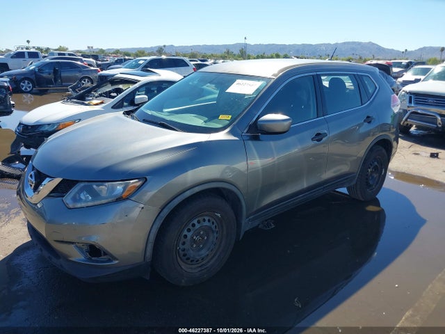 2016 Nissan Rogue S მანქანა იყიდება აუქციონზე, vin: JN8AT2MV5GW150808, აუქციონის ნომერი: 46227387