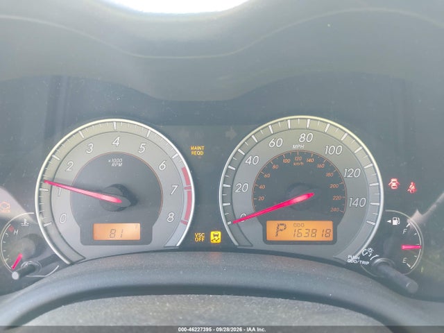 46227395 :رقم المزاد ، 2T1BU4EE1AC323120 vin ، 2010 Toyota Corolla S مزاد بيع