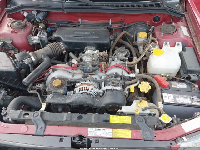 1998 Subaru Forester L მანქანა იყიდება აუქციონზე, vin: JF1SF6352WH768788, აუქციონის ნომერი: 46227597