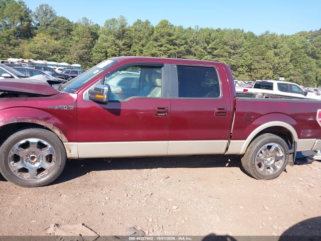 Aukcja sprzedaży 2009 Ford F-150 King Ranch/lariat/platinum/xl/xlt, vin: 1FTPW12VX9FA80946, numer aukcji: 46227642