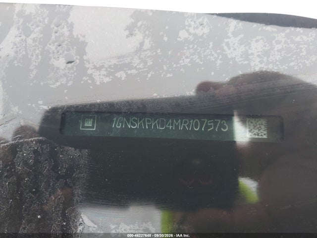 Aukcja sprzedaży 2021 Chevrolet Tahoe 4wd Z71, vin: 1GNSKPKD4MR107573, numer aukcji: 46227648
