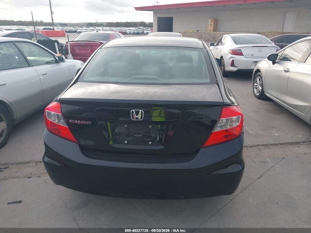 2012 Honda Civic Ex მანქანა იყიდება აუქციონზე, vin: 2HGFB2F86CH313942, აუქციონის ნომერი: 46227735