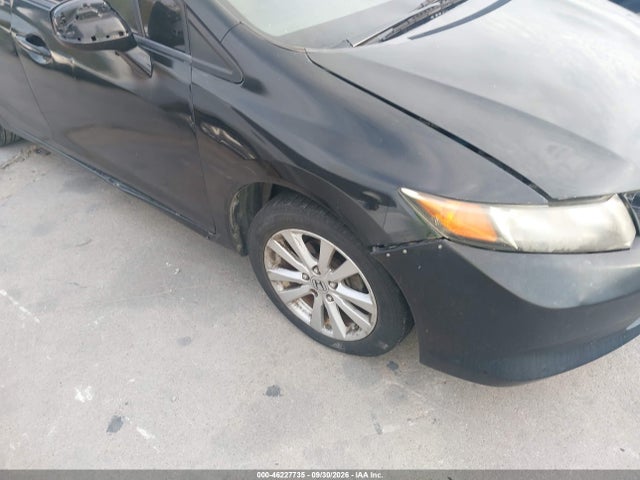 2012 Honda Civic Ex მანქანა იყიდება აუქციონზე, vin: 2HGFB2F86CH313942, აუქციონის ნომერი: 46227735
