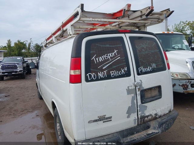 46227760 :رقم المزاد ، 1GCZGUBG6C1200772 vin ، 2012 Chevrolet Express 3500 Work Van مزاد بيع